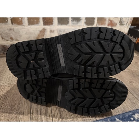 Skechers Mens Waterproof Relaxed Fit Corado Jaxx Boots - Charcoal - New Sz 10 - Picture 6 of 6